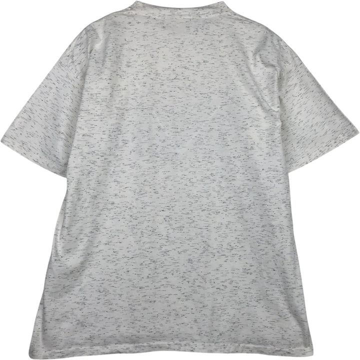 90'S Prairie Mountain American Sportwear Printed T-Shirt, Made in USA, Men's XXL equivalent, Vintage cotton gray type Vintage Second Hand