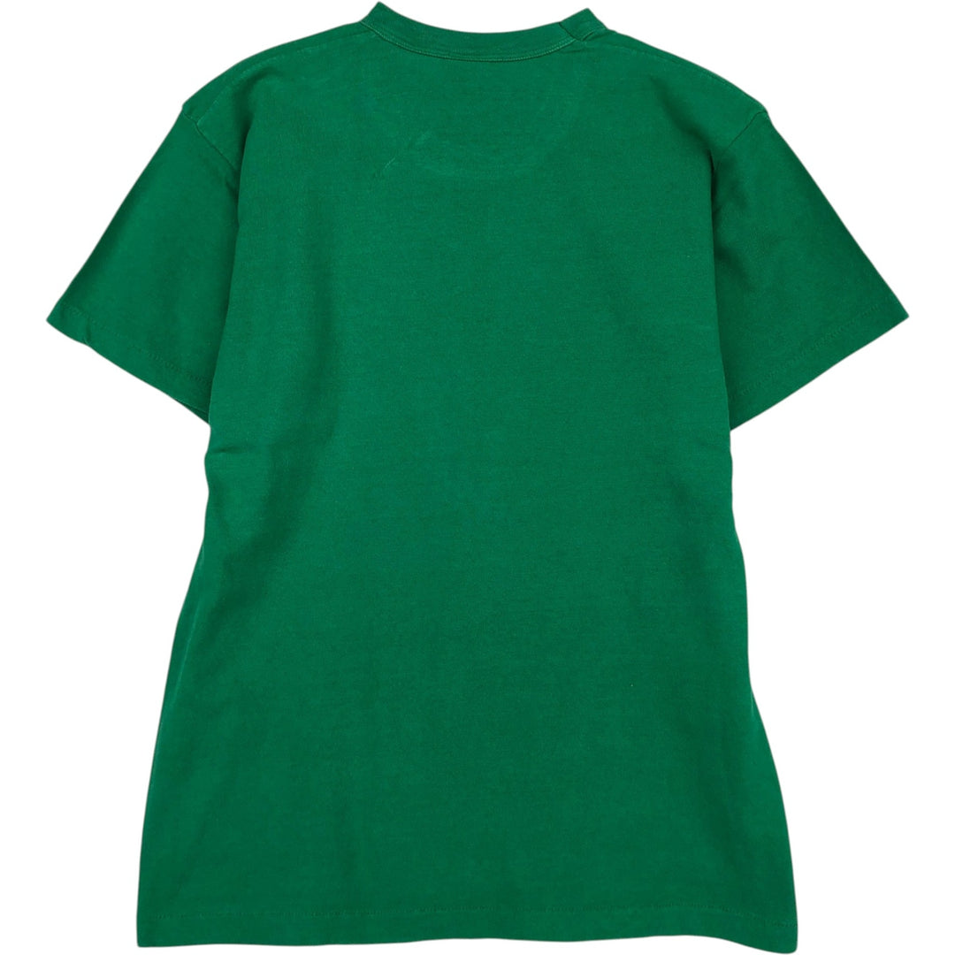 80'S Russell Print T-Shirt, Men's Size S (Equivalent), Vintage cotton green type Vintage Second Hand