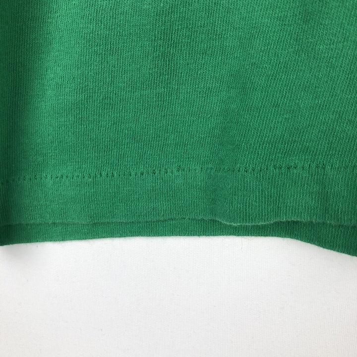 80'S Russell Print T-Shirt, Men's Size S (Equivalent), Vintage cotton green type Vintage Second Hand