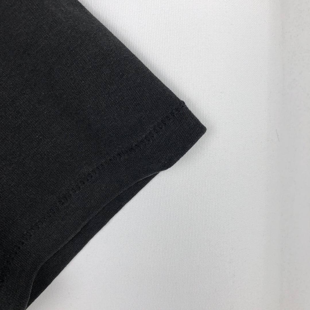 90'S Hanes HEAVYWEIGHT 50 cotton black type Vintage Second Hand