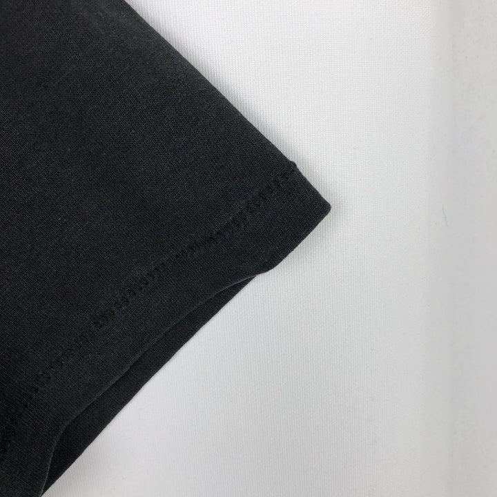 90'S Hanes HEAVYWEIGHT 50 cotton black type Vintage Second Hand