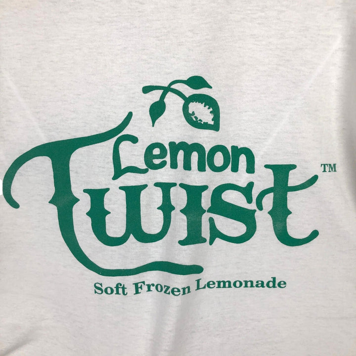 Vintage printed T-shirt, size L for men unclear white type Vintage Second Hand