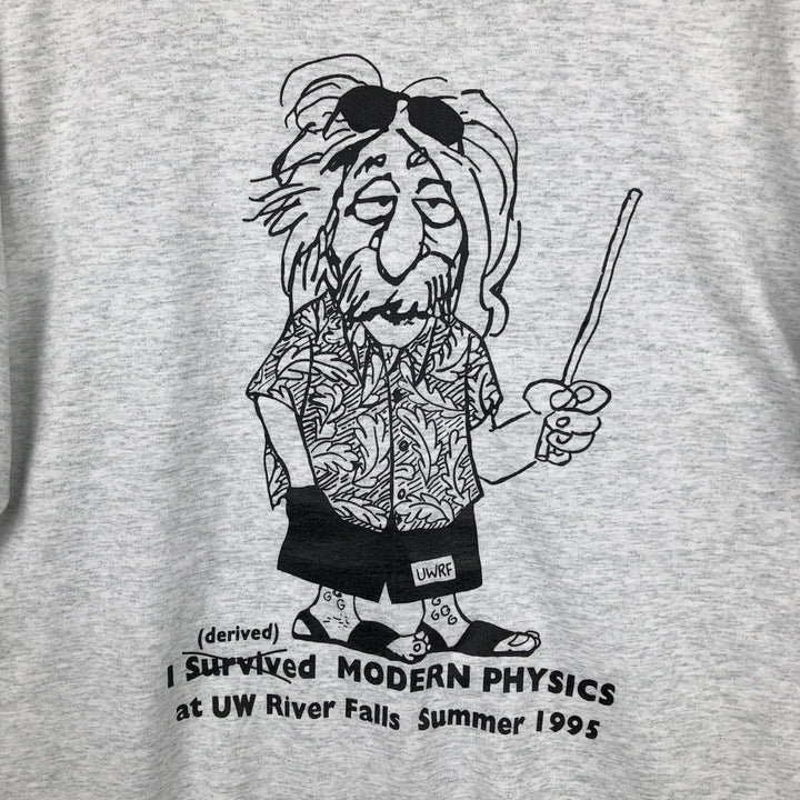 90'S Fruit of the Loom Best Printed T-shirt, Made in USA, Men's XL, Vintage cotton white type Vintage Second Hand
