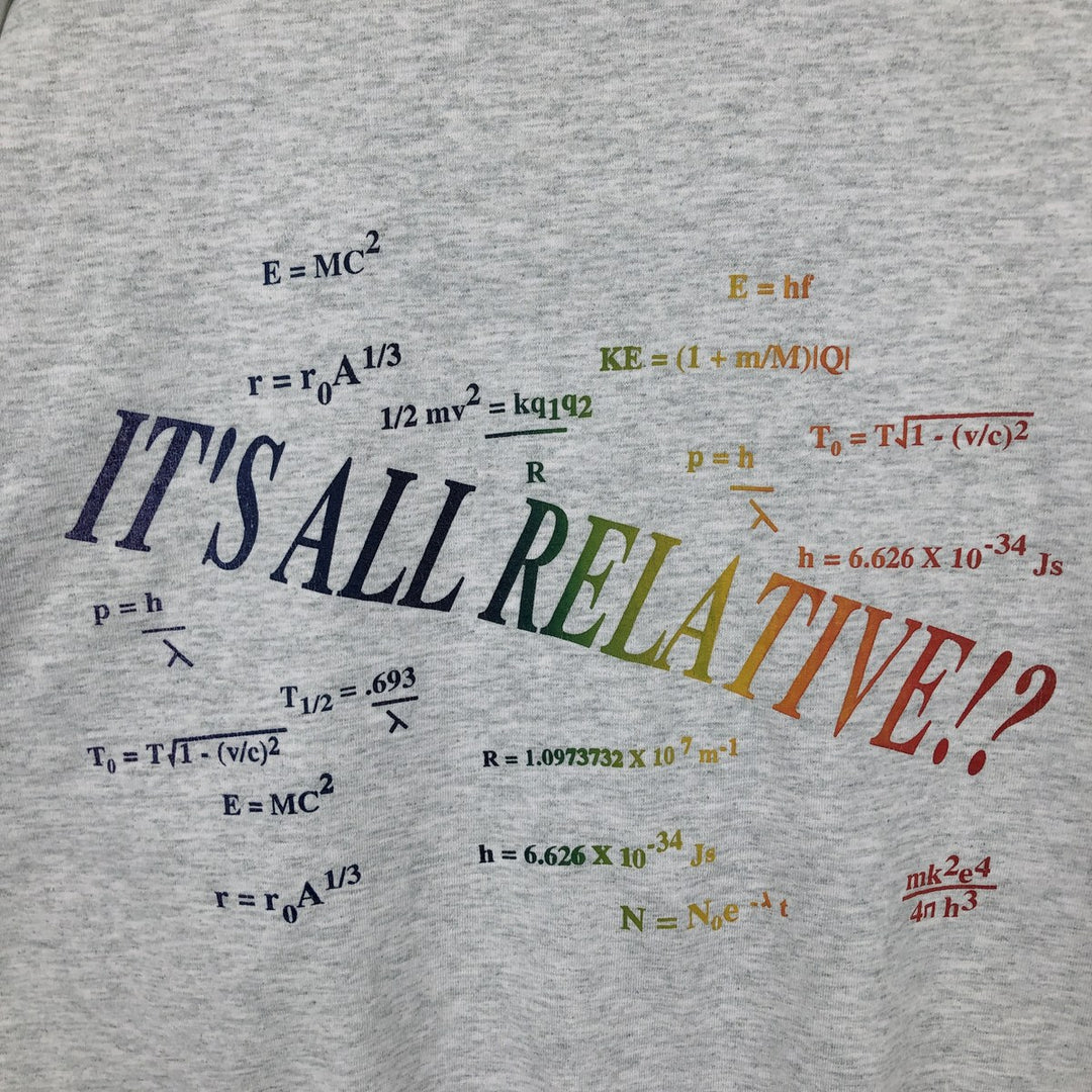 90'S Fruit of the Loom Best Printed T-shirt, Made in USA, Men's XL, Vintage cotton white type Vintage Second Hand