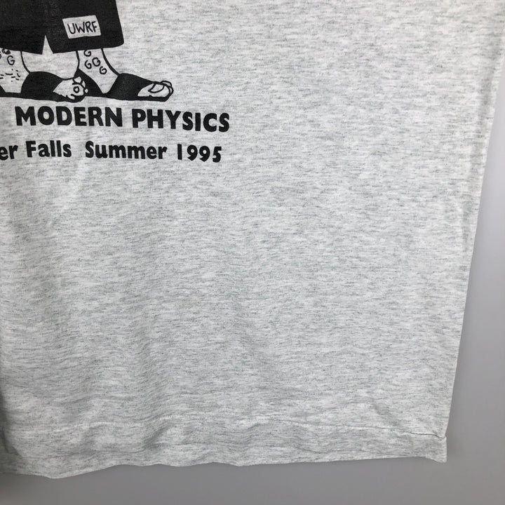 90'S Fruit of the Loom Best Printed T-shirt, Made in USA, Men's XL, Vintage cotton white type Vintage Second Hand