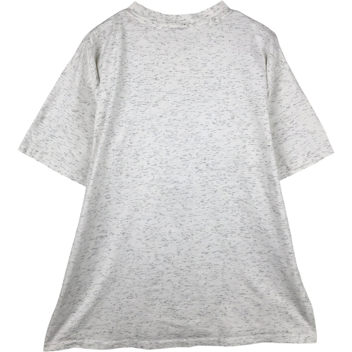 90'S ONEITA POWER-T Printed T-shirt Made in USA Men's L size Vintage cotton white type Vintage Second Hand