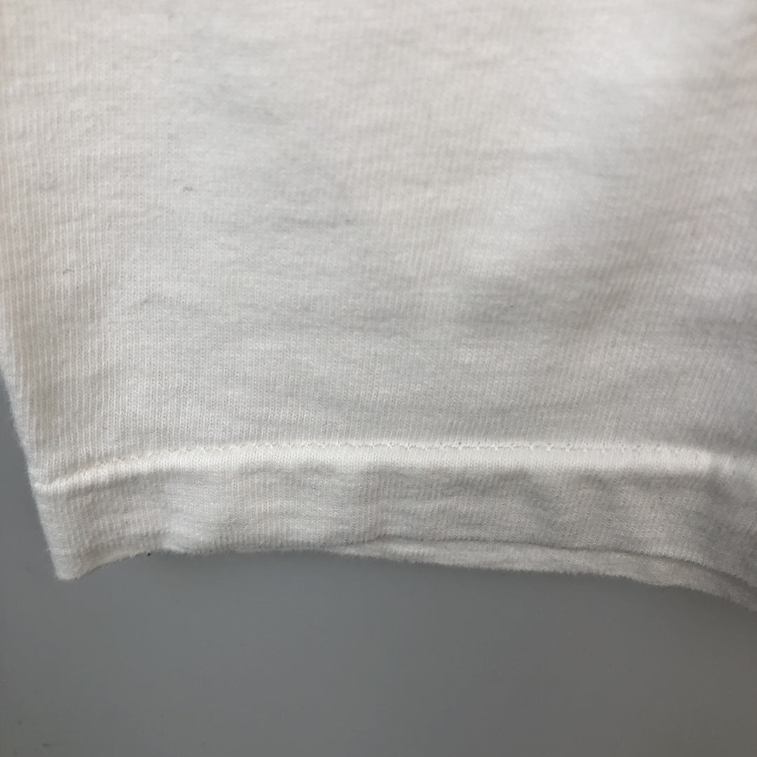 80s-90'S The Cotton Exchange College T-shirt, Made in USA, Men's Size M (approx.), Vintage cotton white type Vintage Second Hand
