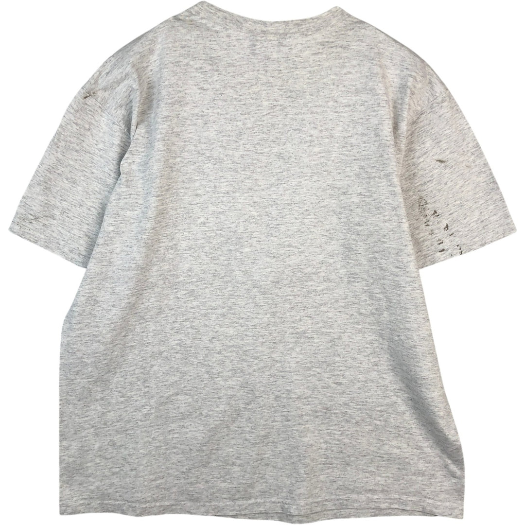 90'S Jansport College T-shirt, Made in USA, Men's Size L (approx.), Vintage cotton gray type Vintage Second Hand