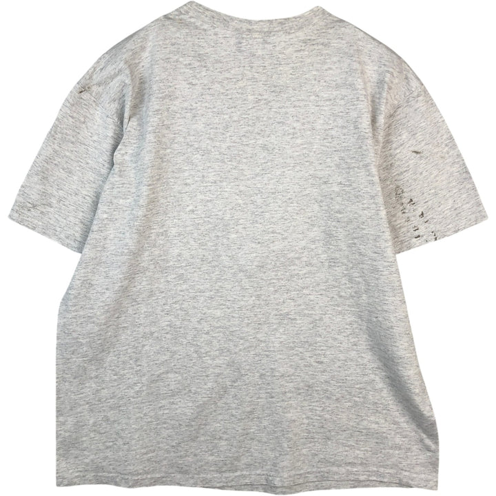 90'S Jansport College T-shirt, Made in USA, Men's Size L (approx.), Vintage cotton gray type Vintage Second Hand