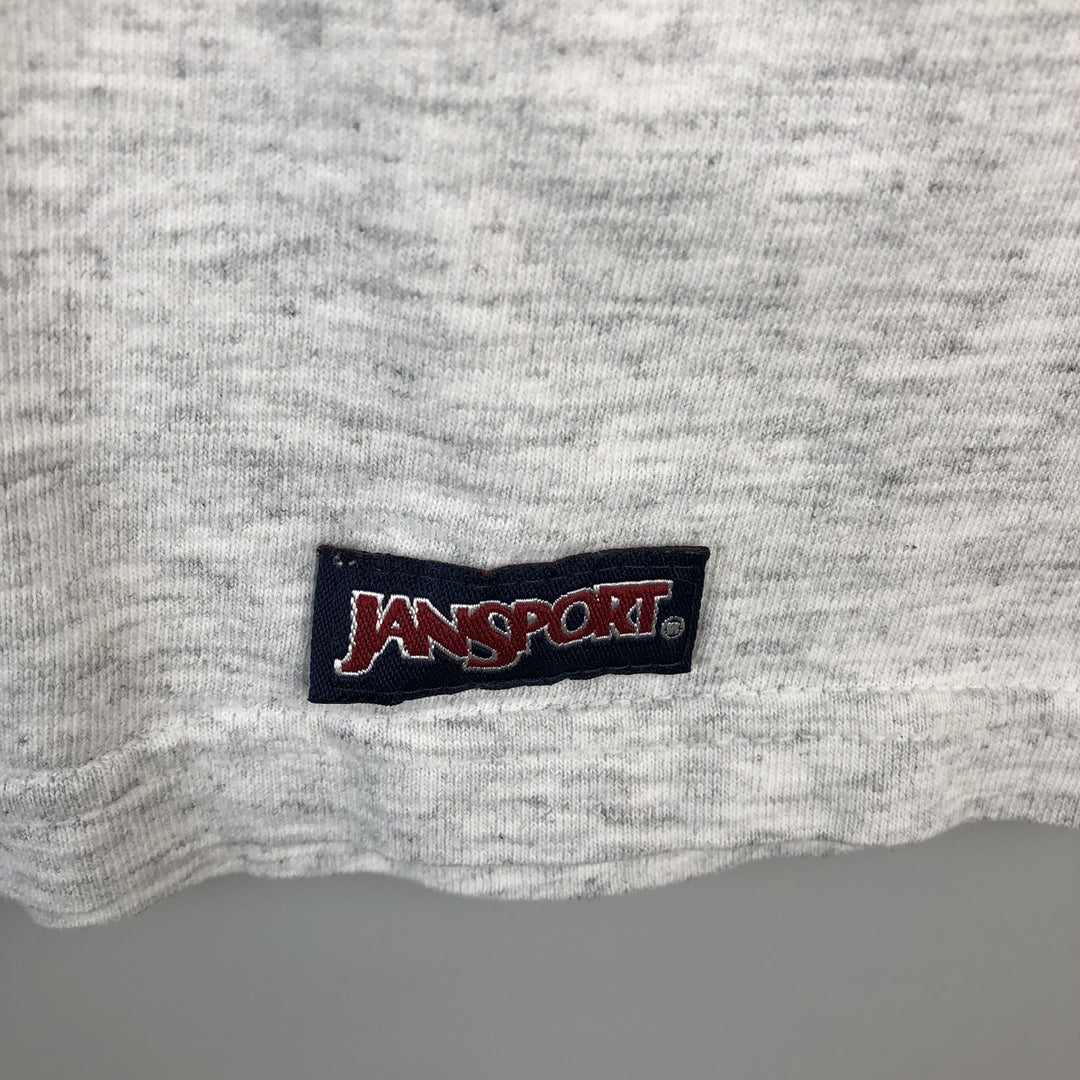 90'S Jansport College T-shirt, Made in USA, Men's Size L (approx.), Vintage cotton gray type Vintage Second Hand