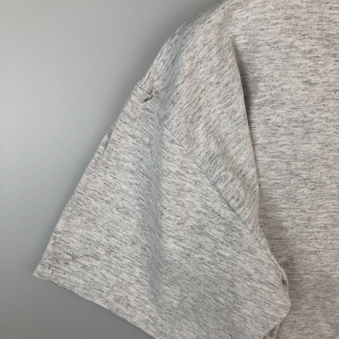 90'S Jansport College T-shirt, Made in USA, Men's Size L (approx.), Vintage cotton gray type Vintage Second Hand
