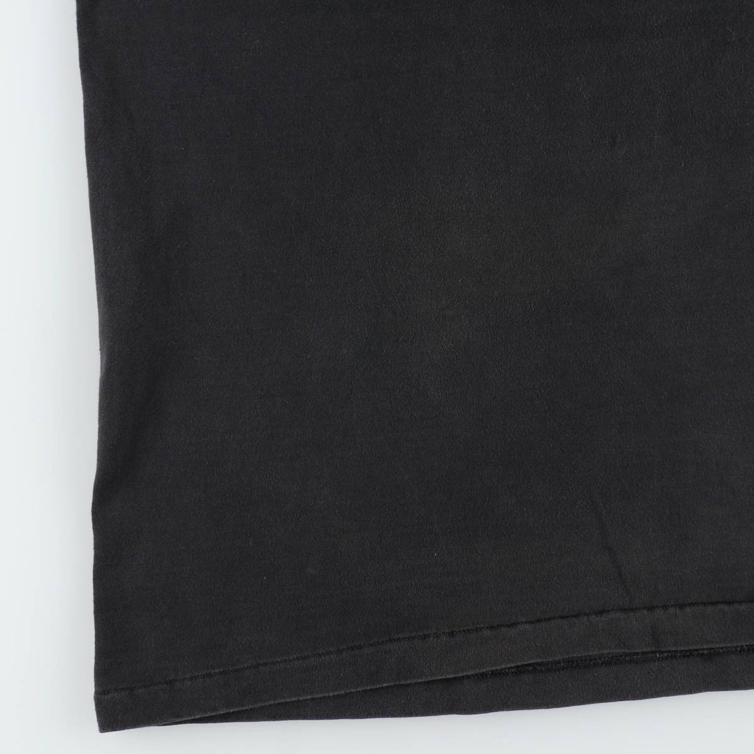 90s-00'S Hanes BEEFY-T Motorcycle T-shirt, Made in USA, Men's Size L (approx.), Vintage cotton black type Vintage Second Hand