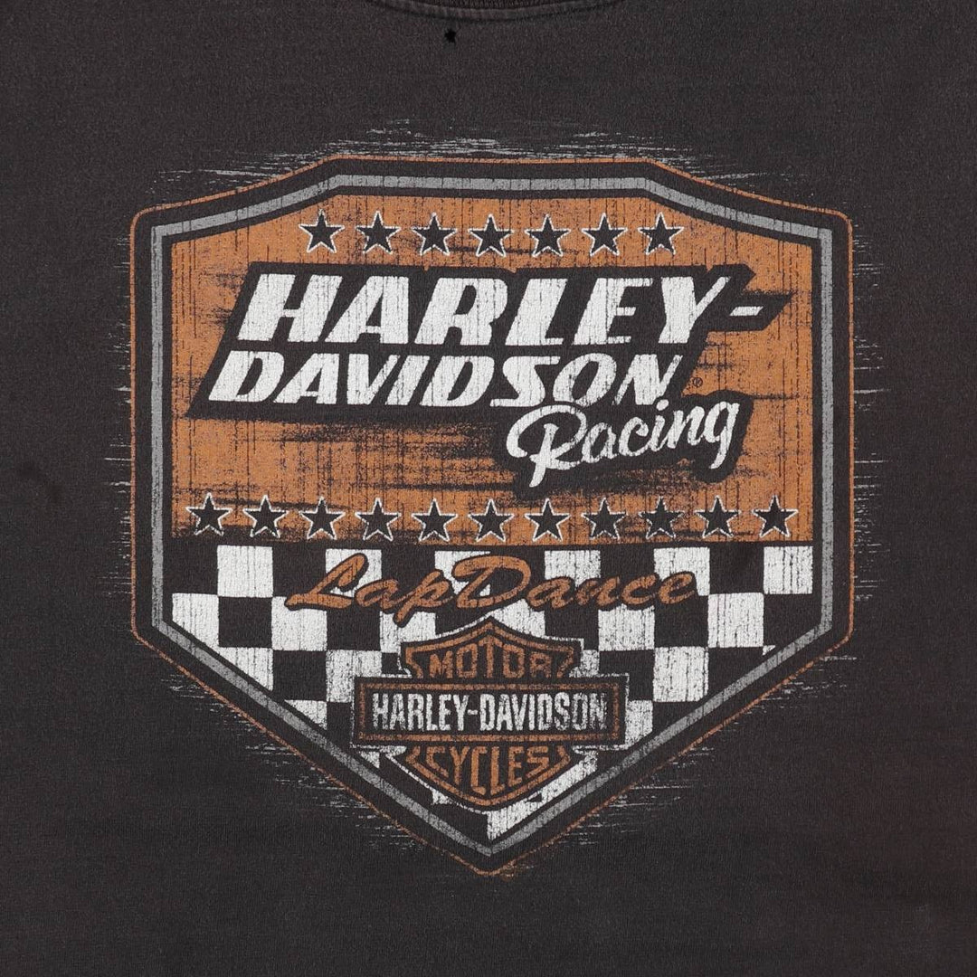 Harley-Davidson Motorcycle Bike T-shirt, Men's XXL cotton black type Vintage Second Hand