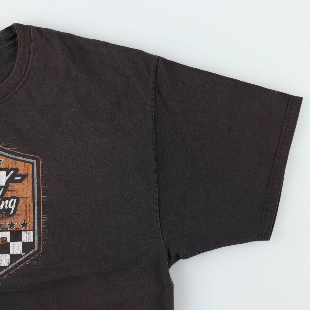 Harley-Davidson Motorcycle Bike T-shirt, Men's XXL cotton black type Vintage Second Hand