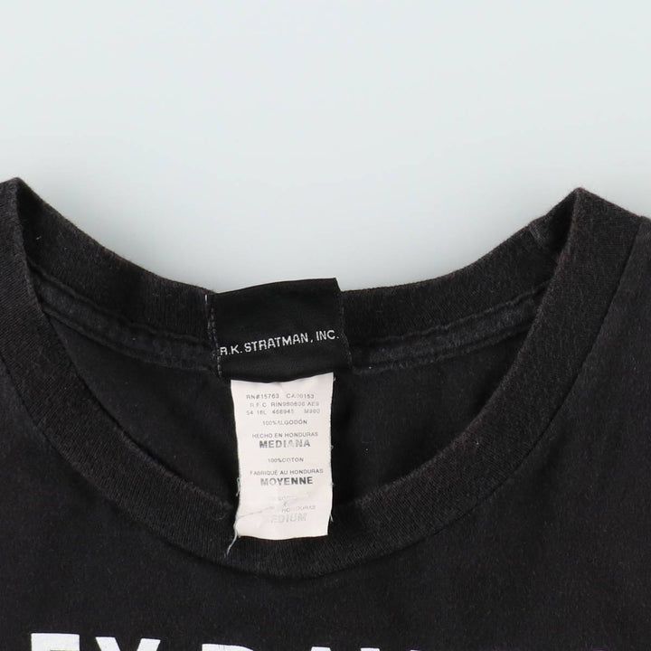 Harley-Davidson Motorcycle T-Shirt, Men's Size M (Equivalent), Crew Neck. cotton black type Vintage Second Hand