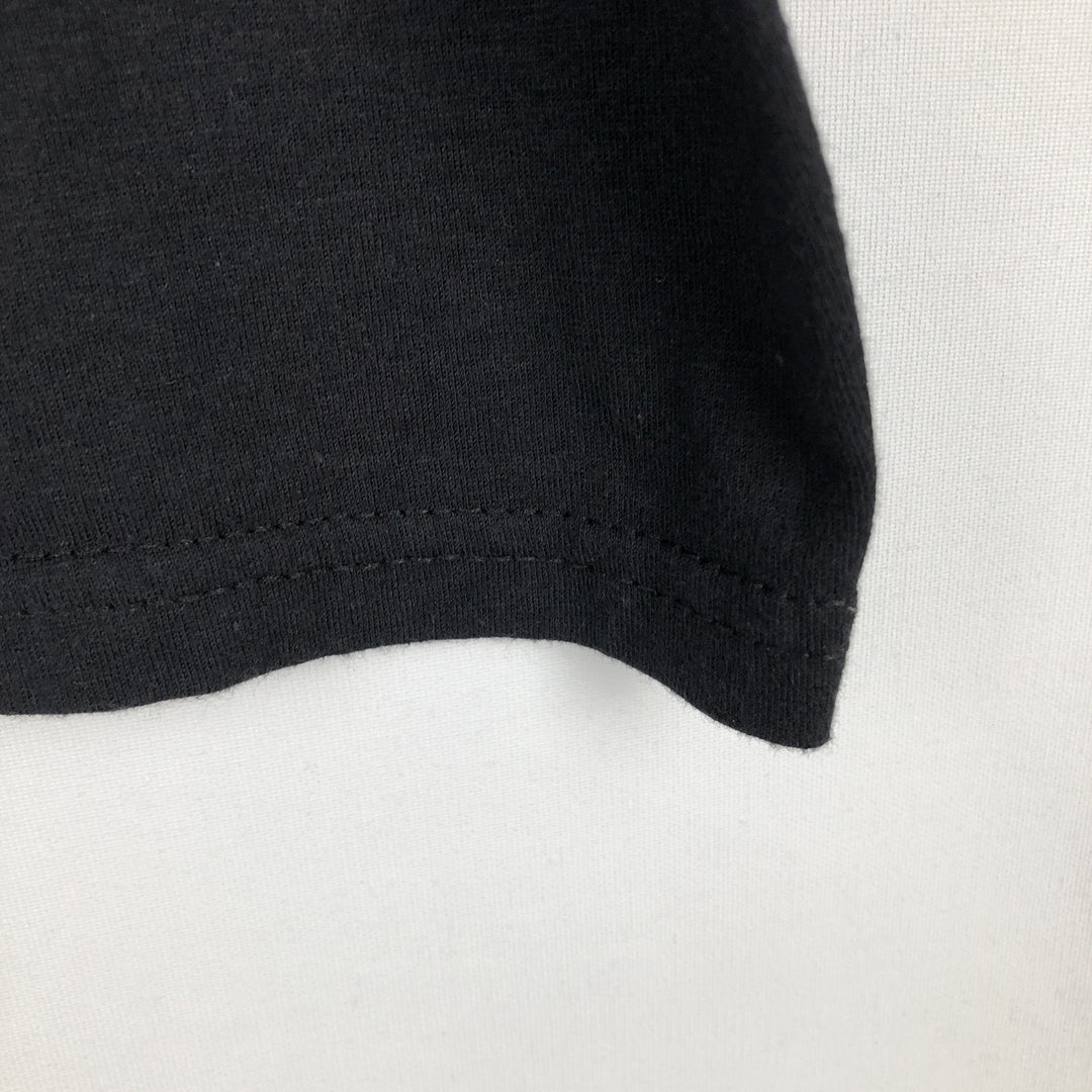 Harley-Davidson Hanes X-TEMP Motorcycle T-Shirt, Men's Size XL (approx.) cotton black type Vintage Second Hand