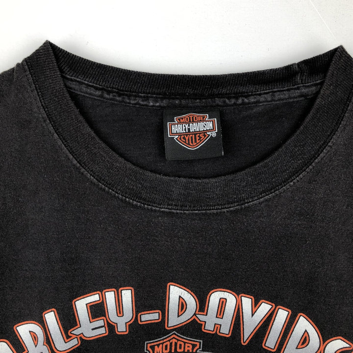 Harley-Davidson Motorcycle Bike T-shirt, Men's XXL cotton Charcoal Vintage Second Hand
