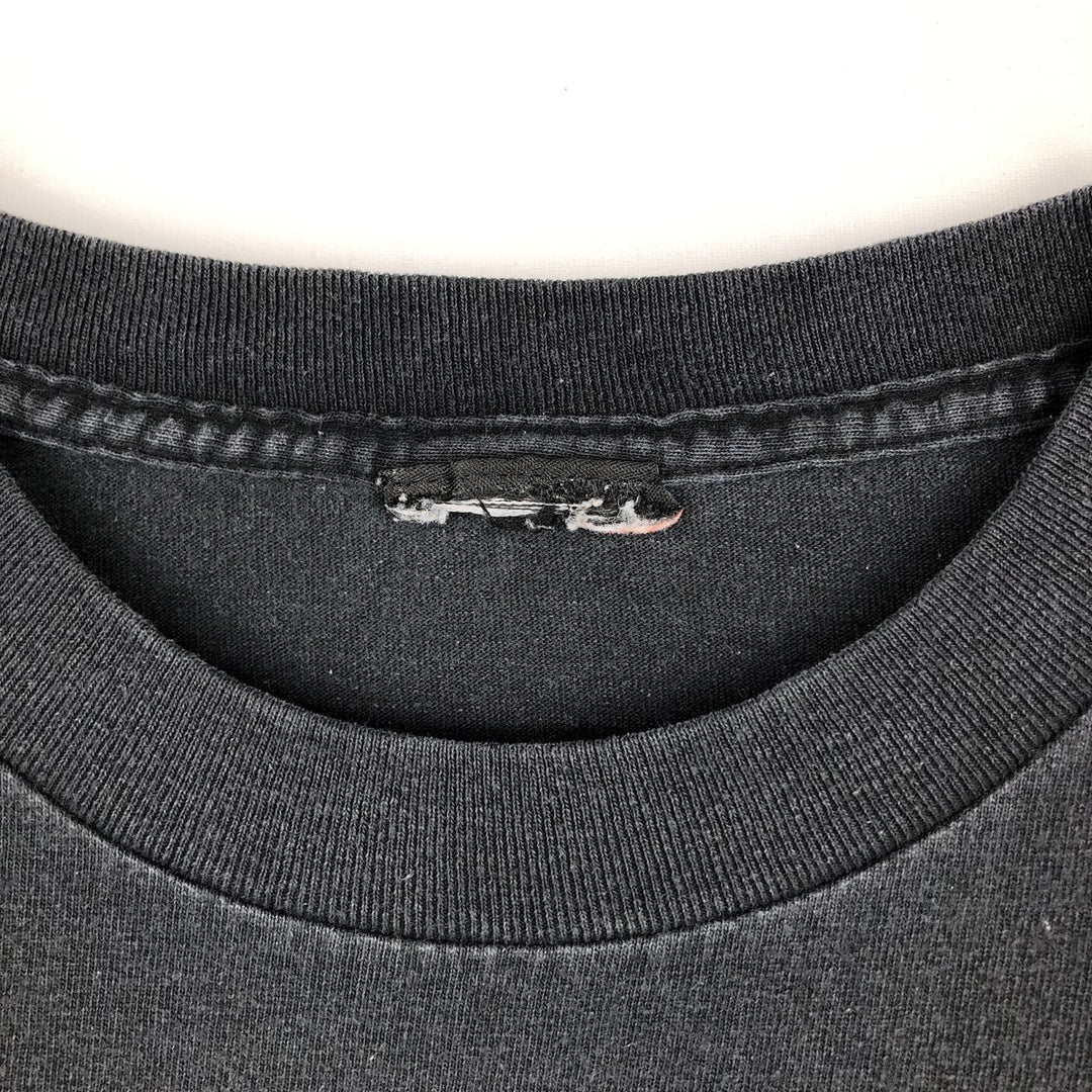 Harley-Davidson Motorcycle T-Shirt, Men's Size L (approx.) unclear Charcoal Vintage Second Hand