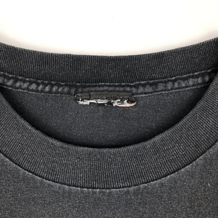 Harley-Davidson Motorcycle T-Shirt, Men's Size L (approx.) unclear Charcoal Vintage Second Hand