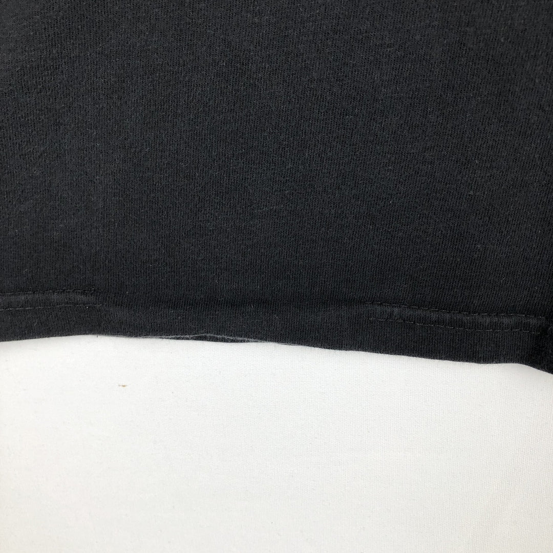Harley-Davidson Fire Pattern Motorcycle Bike T-Shirt Men's XXL cotton black type Vintage Second Hand