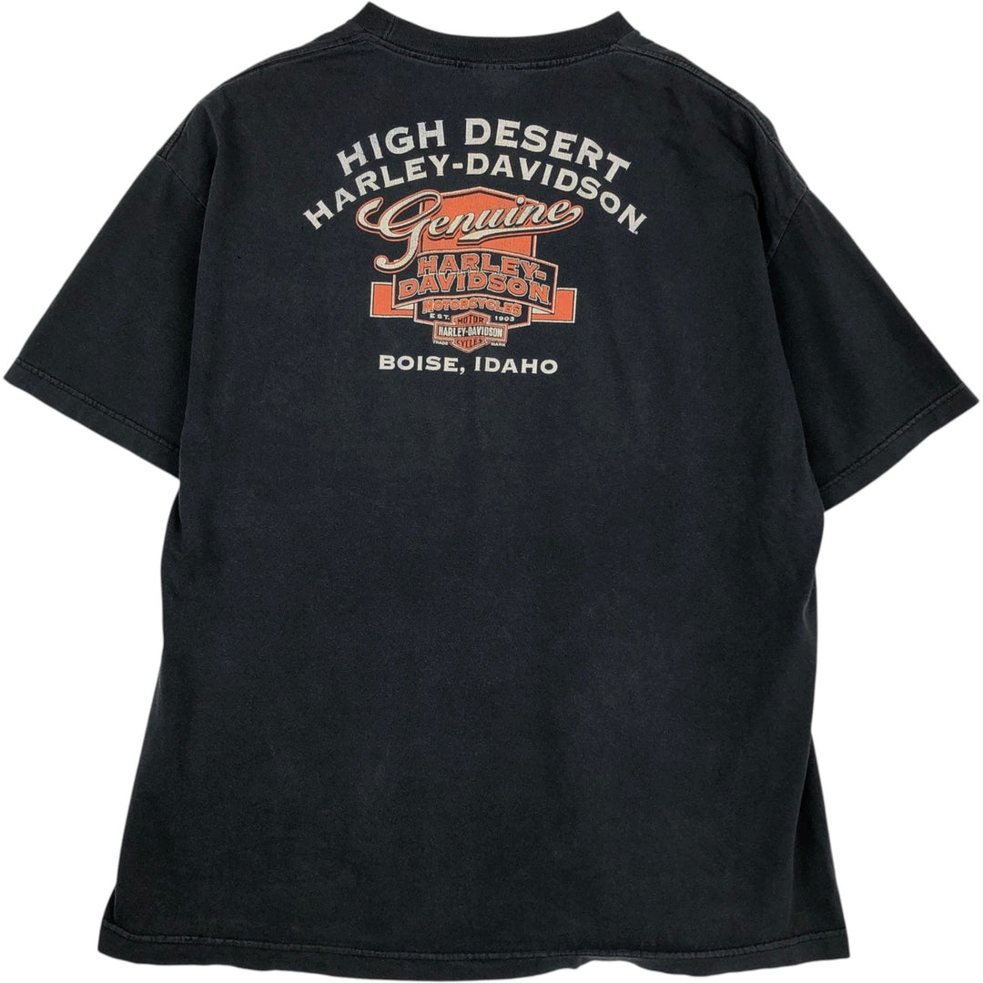 Harley-Davidson Motorcycle Bike T-shirt, Men's XXL cotton Charcoal Vintage Second Hand