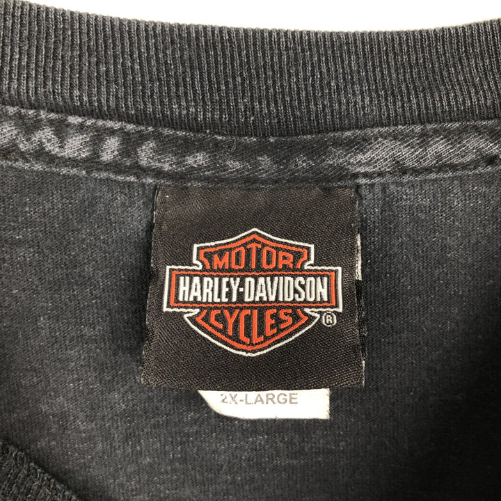 Harley-Davidson Motorcycle Bike T-shirt, Men's XXL cotton Charcoal Vintage Second Hand