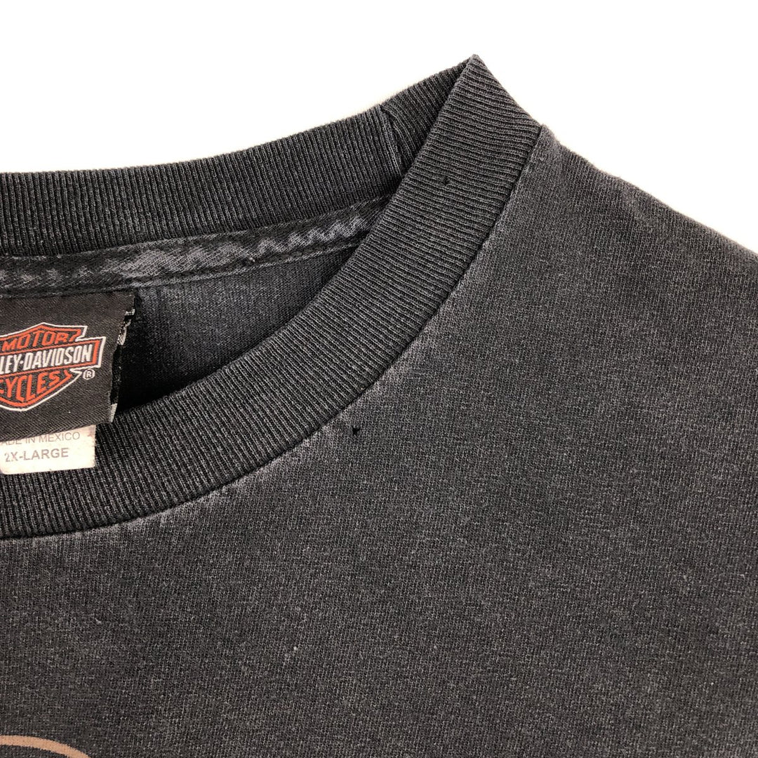 Harley-Davidson Motorcycle Bike T-shirt, Men's XXL cotton Charcoal Vintage Second Hand