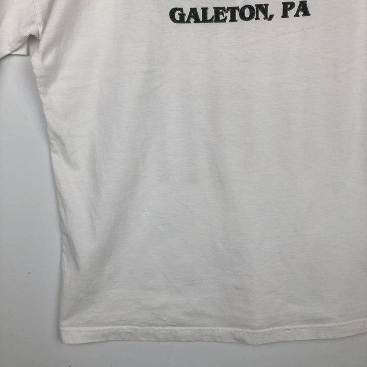 Big Size Harley-Davidson American Flag Pattern Motorcycle T-Shirt, Made in USA, Men's XXXL Equivalent cotton white type Vintage Second Hand