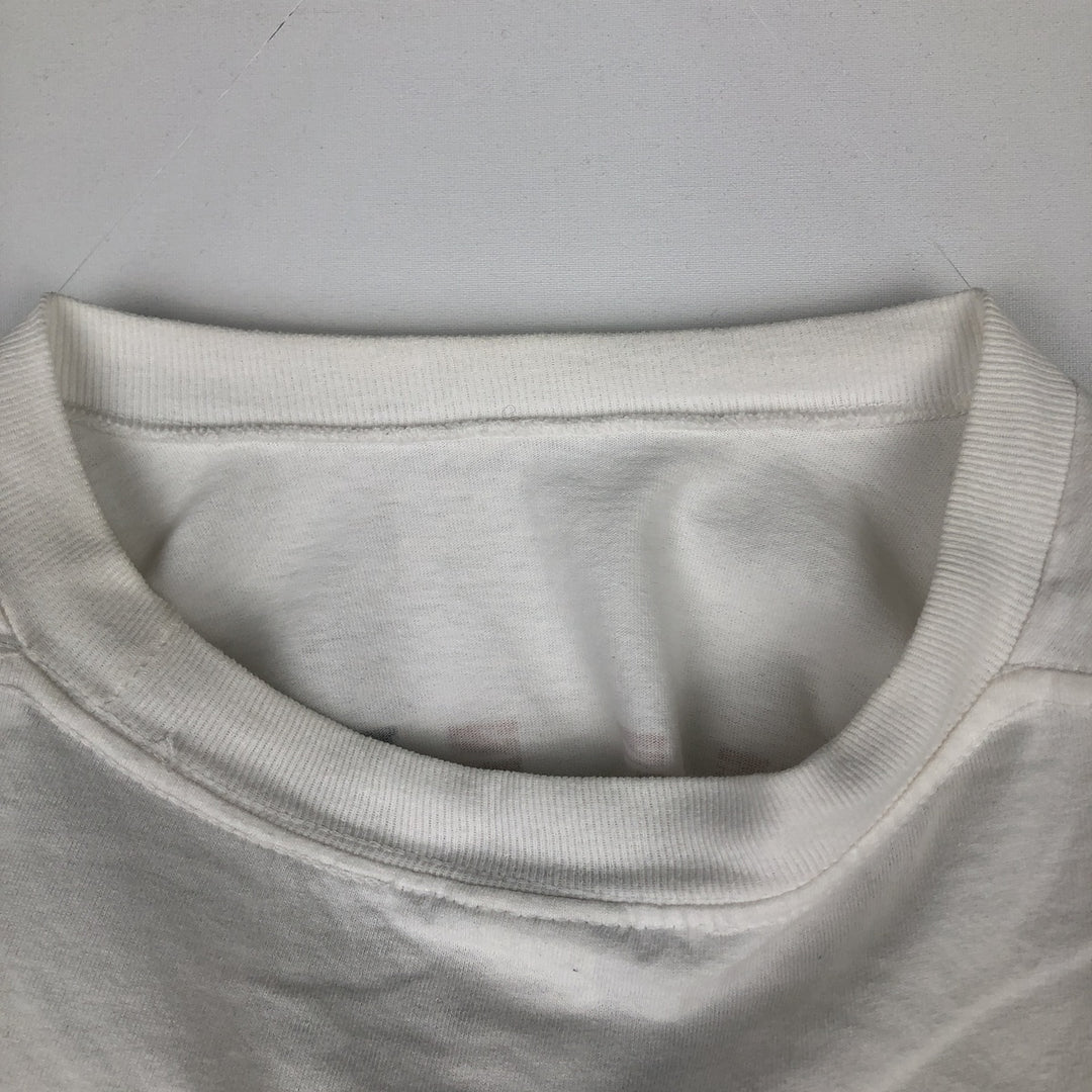 Big Size Harley-Davidson American Flag Pattern Motorcycle T-Shirt, Made in USA, Men's XXXL Equivalent cotton white type Vintage Second Hand