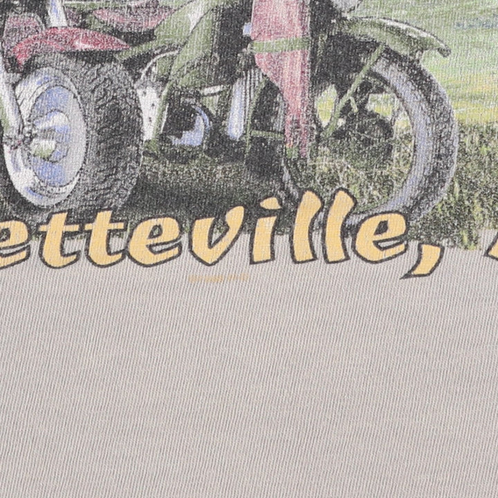 2000'S Harley-Davidson Motorcycle T-shirt, Men's Size XL (approx.) unclear Charcoal Vintage Second Hand