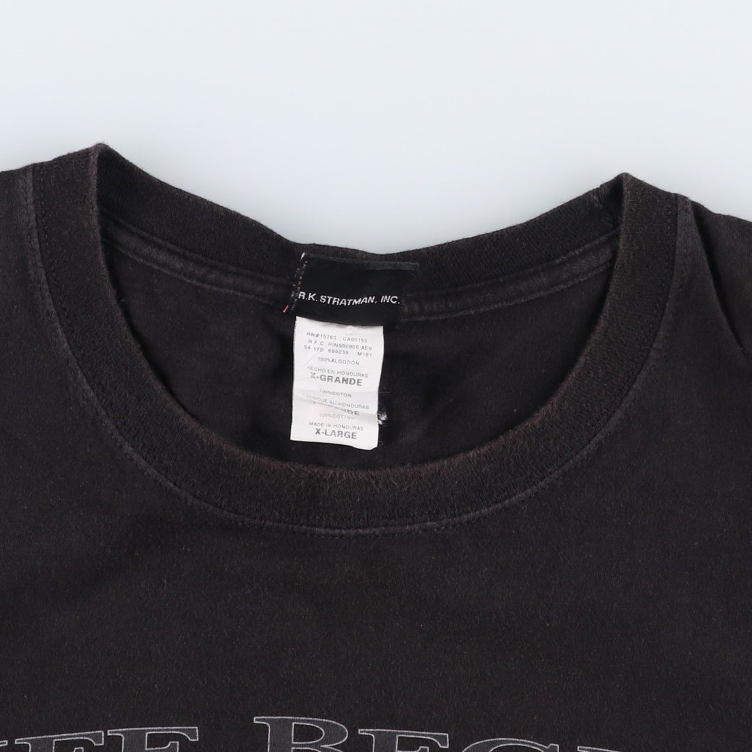 2000'S Harley-Davidson Motorcycle T-shirt, Men's Size XL (approx.) cotton black type Vintage Second Hand