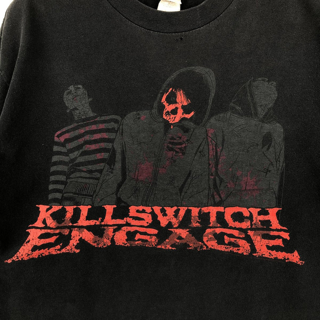 ALSTYLE Killswitch Engage Band T-shirt (Men's M equivalent) cotton black type Vintage Second Hand