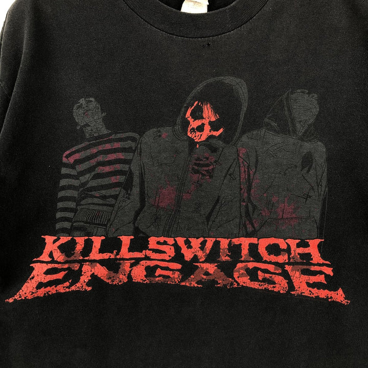 ALSTYLE Killswitch Engage Band T-shirt (Men's M equivalent) cotton black type Vintage Second Hand