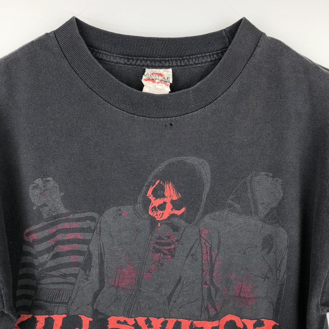 ALSTYLE Killswitch Engage Band T-shirt (Men's M equivalent) cotton black type Vintage Second Hand