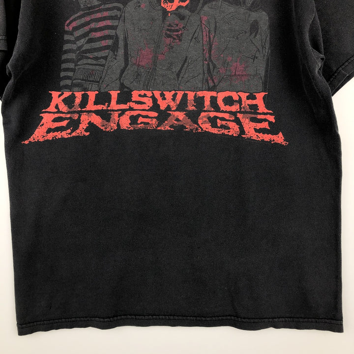 ALSTYLE Killswitch Engage Band T-shirt (Men's M equivalent) cotton black type Vintage Second Hand