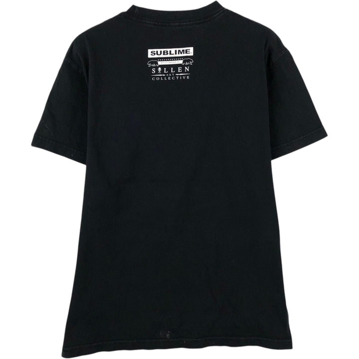 SUBLIME Band T-shirt, Men's M size cotton black type Vintage Second Hand