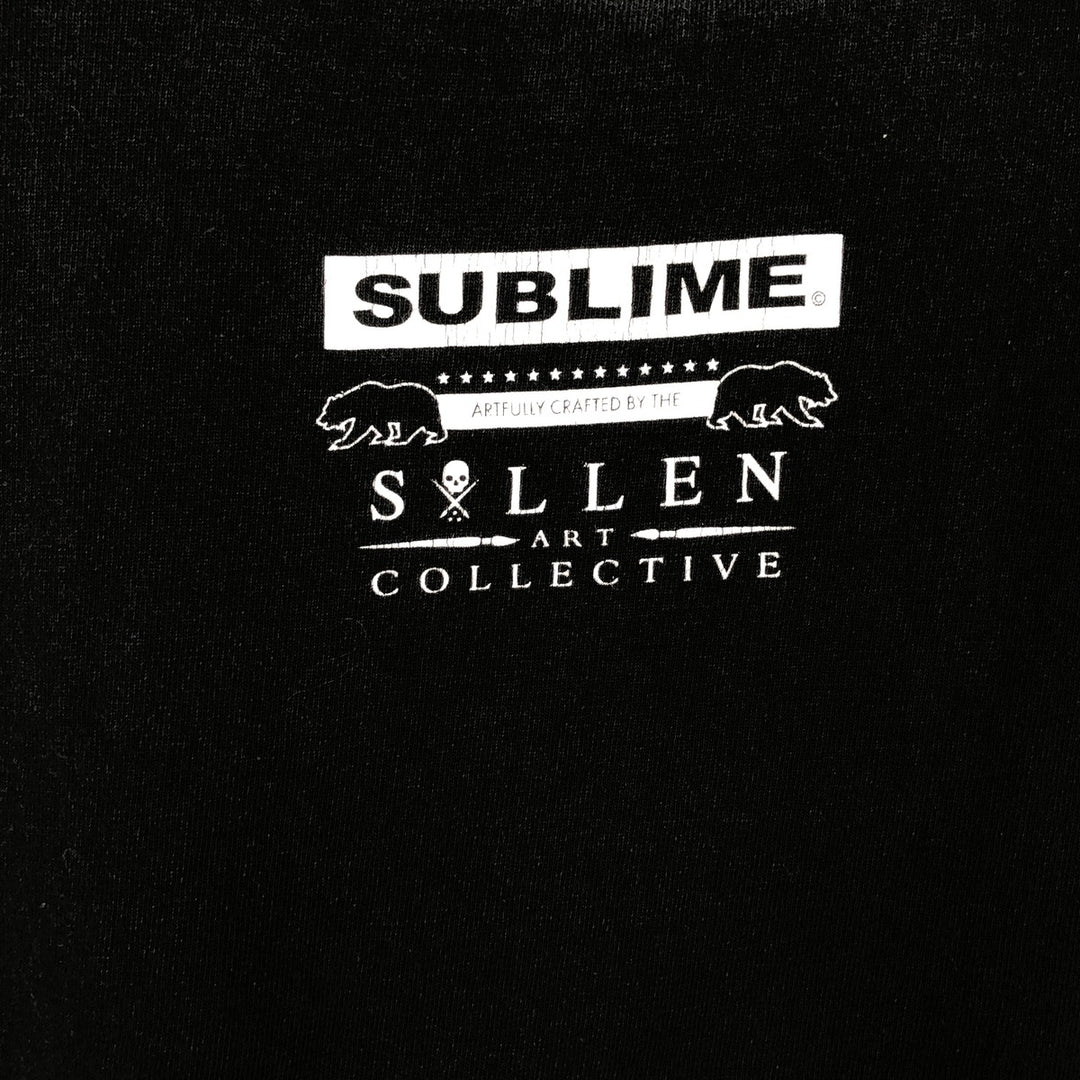 SUBLIME Band T-shirt, Men's M size cotton black type Vintage Second Hand