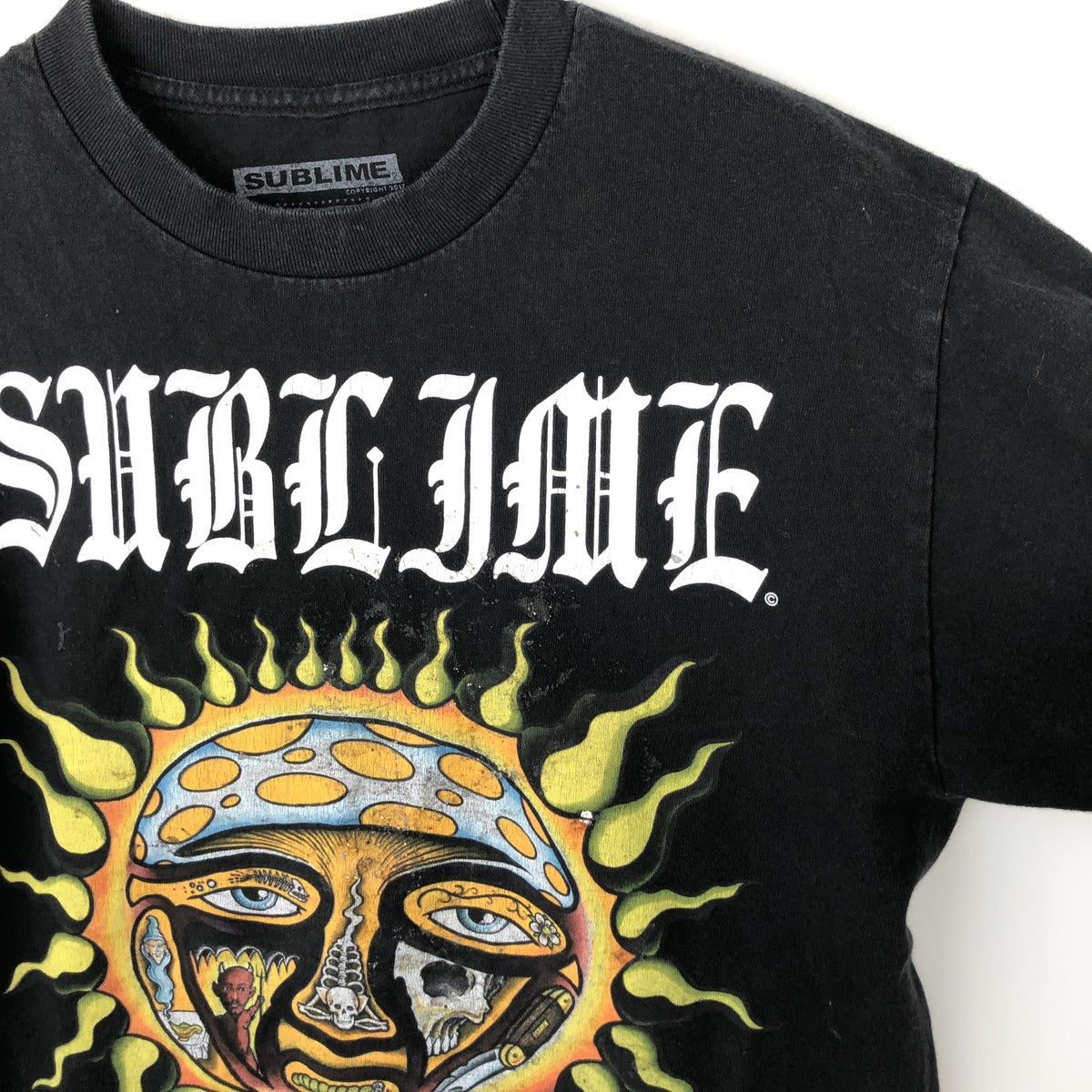 SUBLIME サブライム バンドTシャツ バンT メンズM相当 cotton black