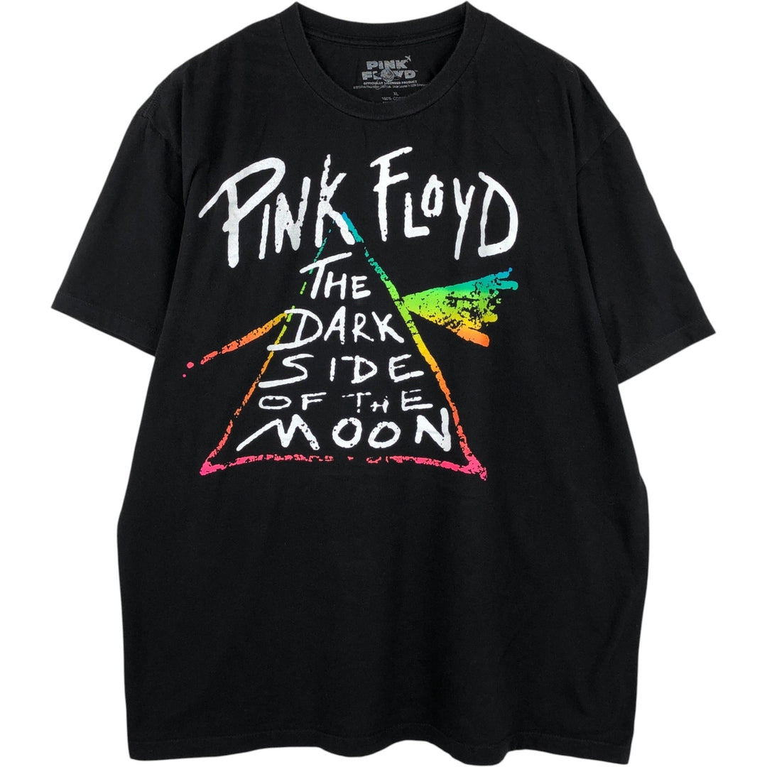 PINK FLOYD Pink Floyd Band T-shirt Band T Men's XL size cotton black type Vintage Second Hand