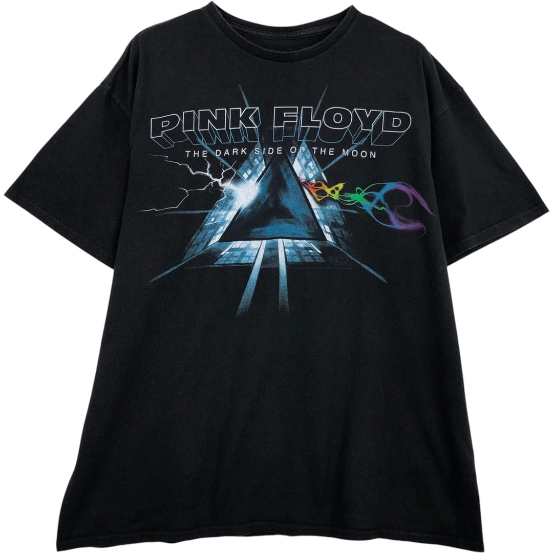 PINK FLOYD Pink Floyd Band T-shirt Band T Men's XL size cotton black type Vintage Second Hand
