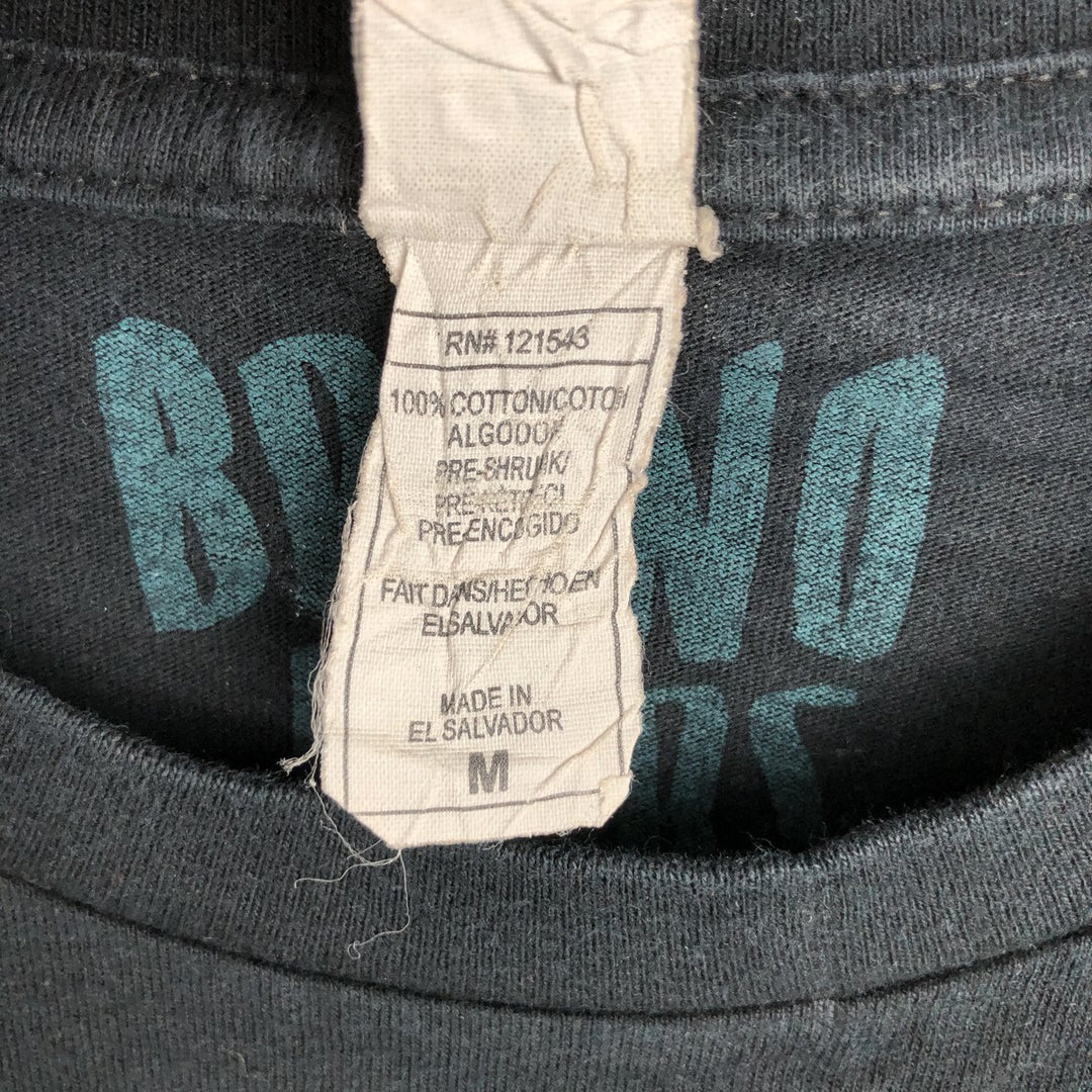Startee Apparel BRUNO MARS Band T-shirt (Men's size M) cotton black type Vintage Second Hand