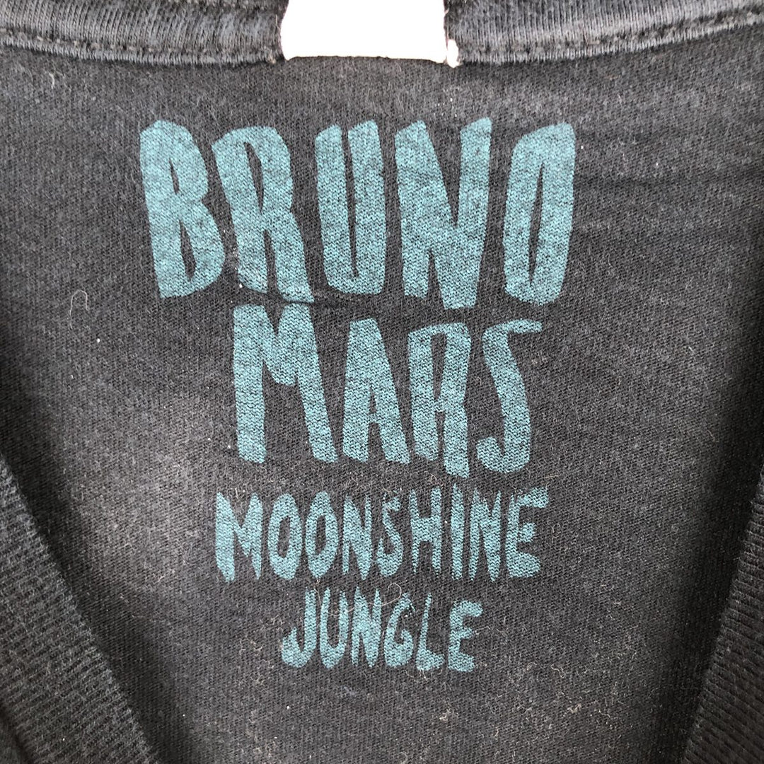 Startee Apparel BRUNO MARS Band T-shirt (Men's size M) cotton black type Vintage Second Hand