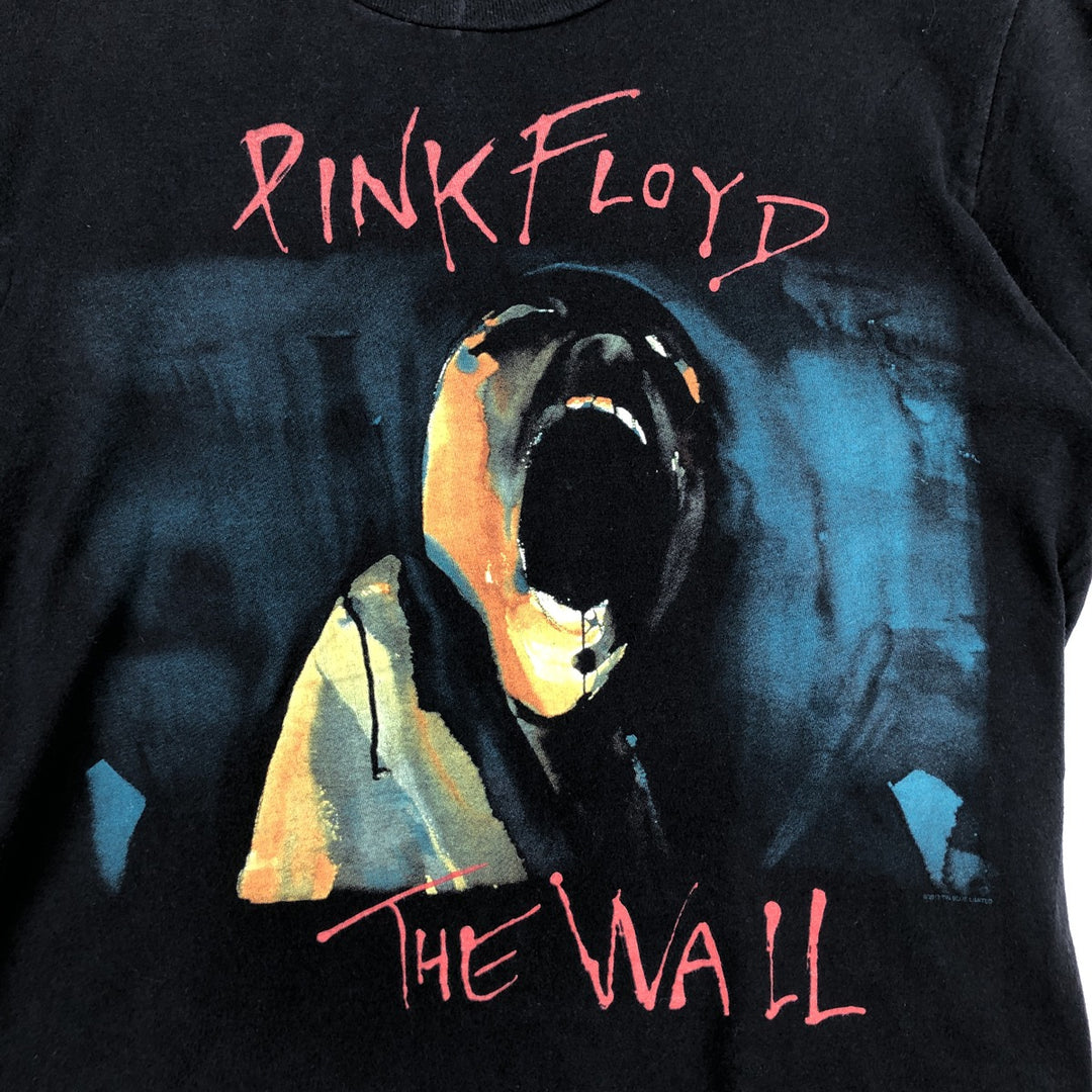 TULTEX PINK FLOYD Band T-Shirt (Men's Size M) cotton black type Vintage Second Hand