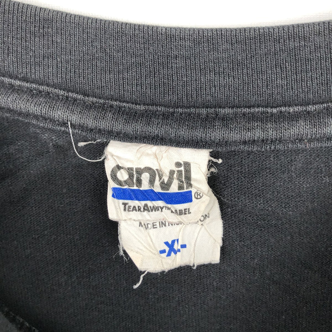 Anvil Van Halen Band T-shirt (Men's XL equivalent) cotton black type Vintage Second Hand