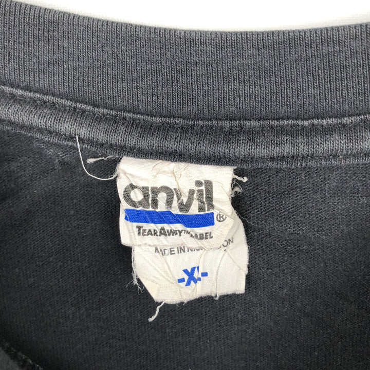 Anvil Van Halen Band T-shirt (Men's XL equivalent) cotton black type Vintage Second Hand