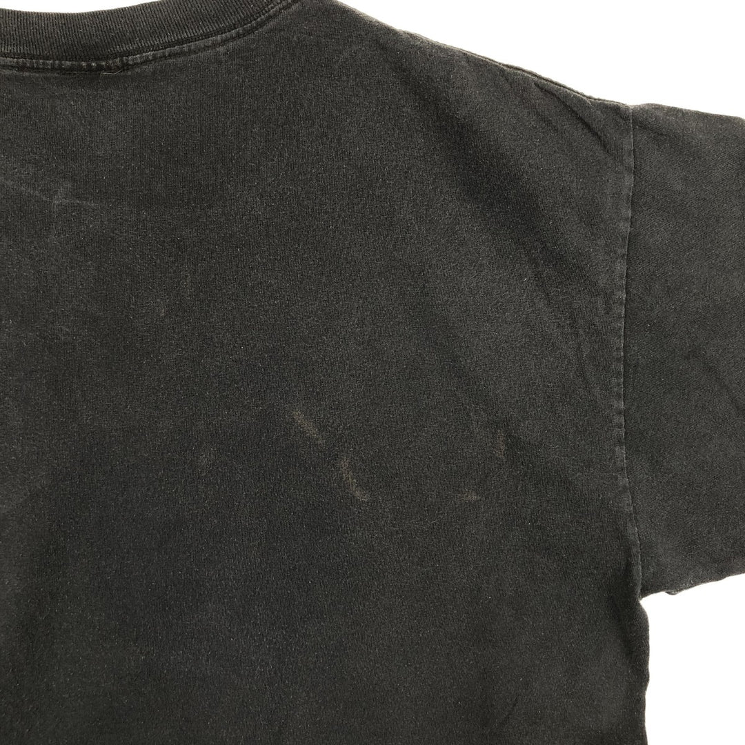 ZION BOB MARLEY Bob Marley Band T-shirt, Men's XL equivalent cotton black type Vintage Second Hand