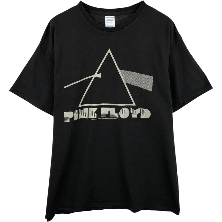 PINK FLOYD Pink Floyd Band T-shirt Band T Men's XL size cotton black type Vintage Second Hand