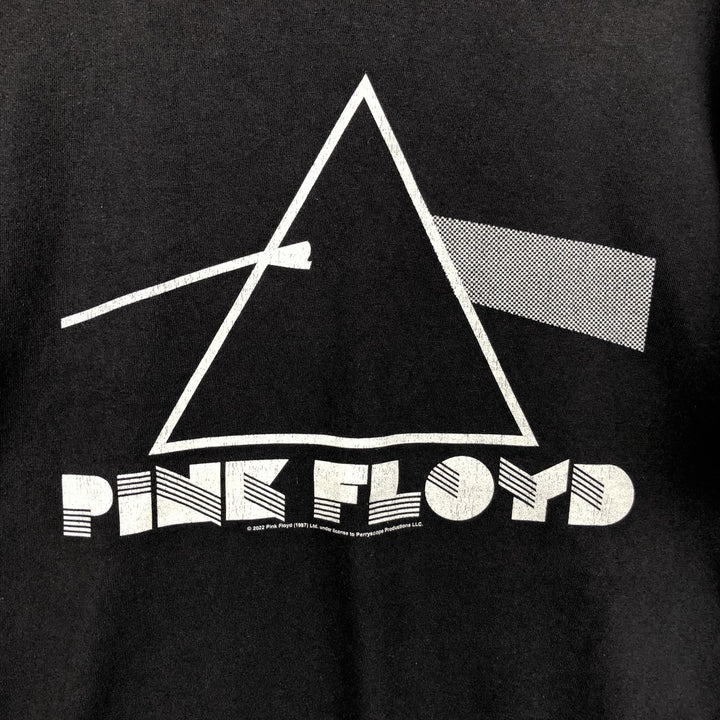 PINK FLOYD Pink Floyd Band T-shirt Band T Men's XL size cotton black type Vintage Second Hand