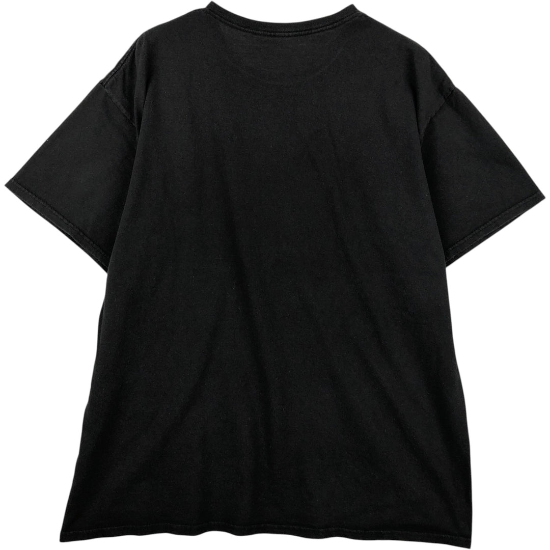 METALLICA RIDE THE LIGHTNING Band T-shirt, Men's L size unclear black type Vintage Second Hand