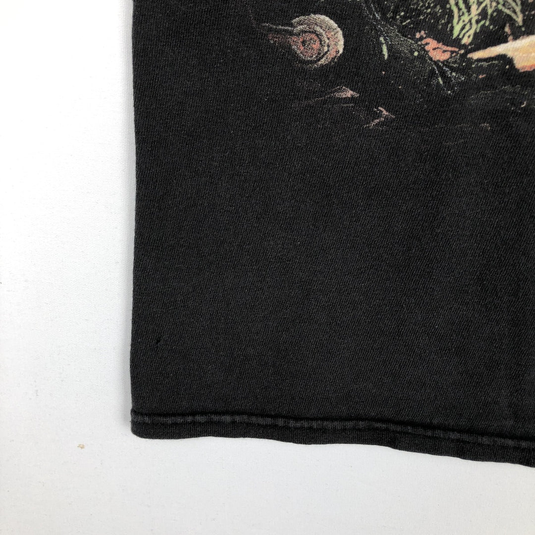 IRON MAIDEN Iron Maiden Band T-shirt Band T Men's L size cotton Charcoal Vintage Second Hand